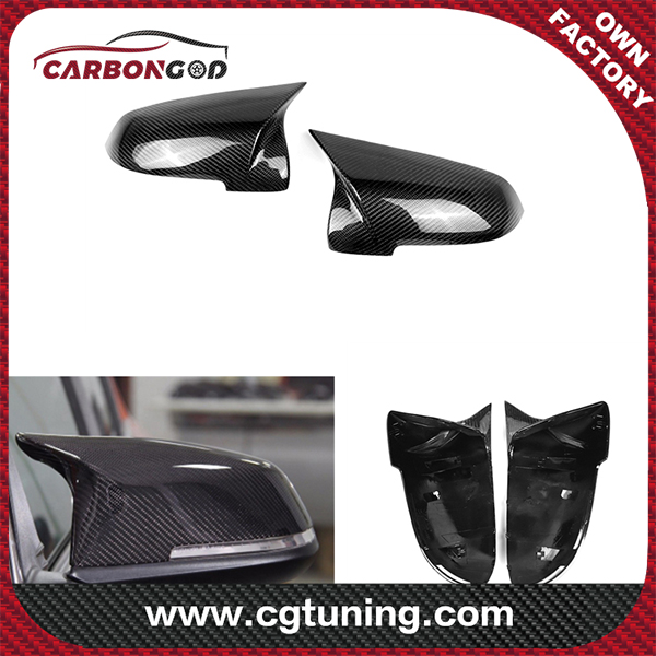 Replacement Carbon Fiber Car Side Wing AN M OX-style Look Mirror Cover For BMW 5 6 7 Series LCI F10 F11 F18 F01 F02 GT F07 2013+