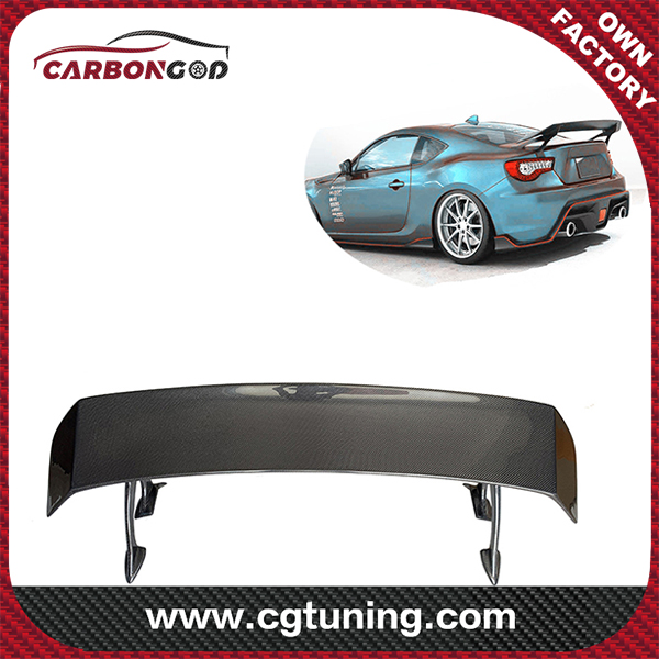13-18  LC500 style carbon fiber rear spoiler gt wing for Toyota gt86 Subaru BRZ Scion FR-S car racing styling