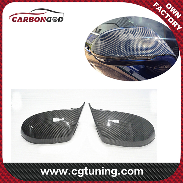 A7 S7 RS7 Carbon Fiber Replacement Mirror Cover W/O side assistance For Audi A7 S7 RS7