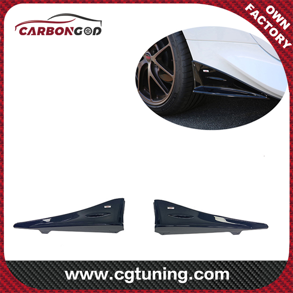 2022 Sti-P style Carbon Fiber Side Splitter Skirts Winglet For Subaru BRZ GR86