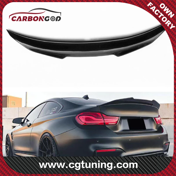 For BMW 5 Series F10/F18  Spoiler wing 2010--2016 Year Real Glossy Carbon Fiber Rear Wing PSM Style Sport Accessories Body Kit