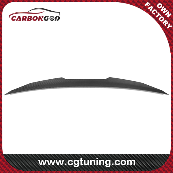 Dry Carbon Rear Trunk Boot matte Spoiler for BMW G22 New 4 Series 2-Door PSM-Style spoiler universal Coupe 2020+