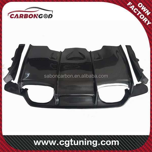 F82 M4 PM style Carbon Fiber Rear Diffuser Lip Spoiler Under tray For BMW F80 F82 M3 M4 15-20