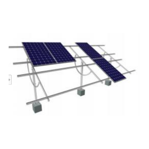 Ground adjustable solar mounting