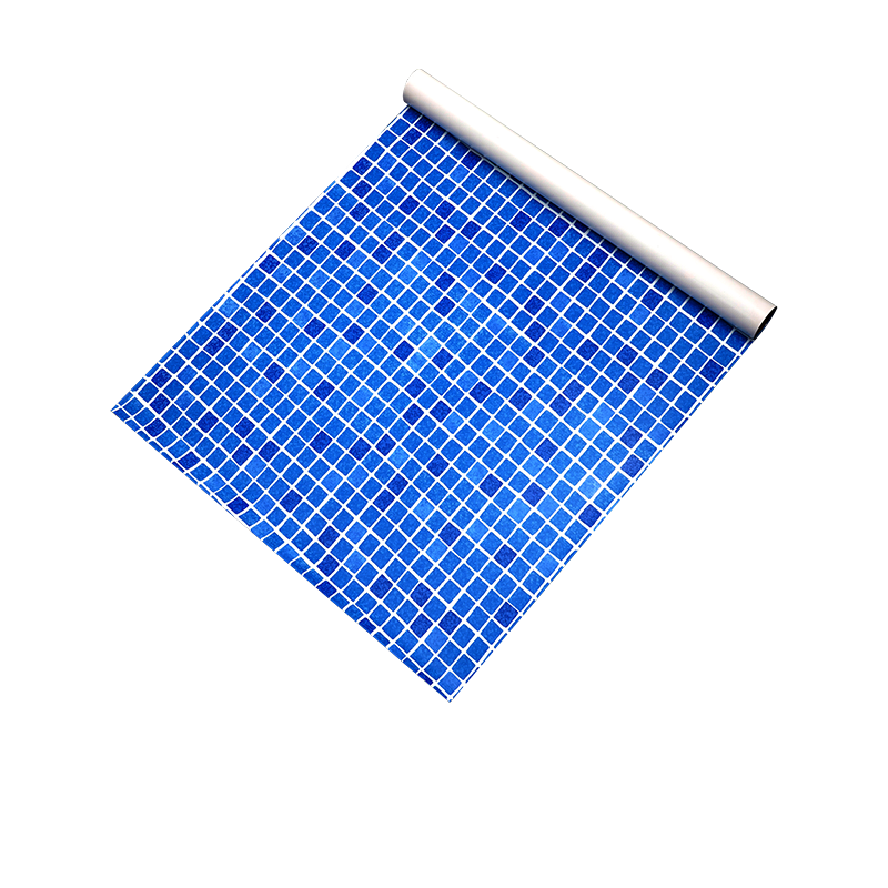  CHAYO PVC Liner- Graphic Series A-108 Blue Mosaic