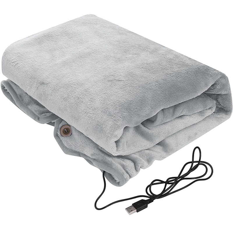 USB Soft Fleece Blanket with Soft Fleece Fabric