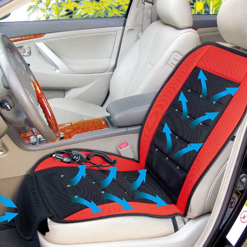 Personal seat fan  with Breathable Mesh Cover
