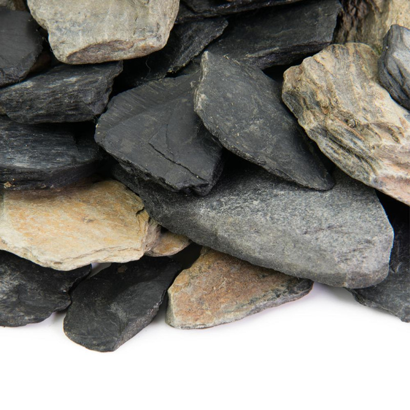 Slate Stepping Stone ,Grey Blue Brown Steps Random Crazy Flag Stone Slate Luxury Garden Villa