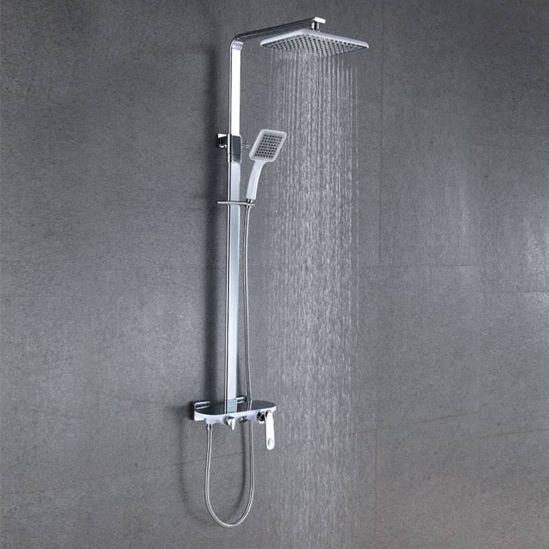 Wall Mounted and Concealed Rainfall Shower Mixer Faucet Wholesale in China