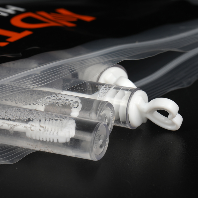custom Thickened PE printing Wire transparent packaging ziplock plastic bag