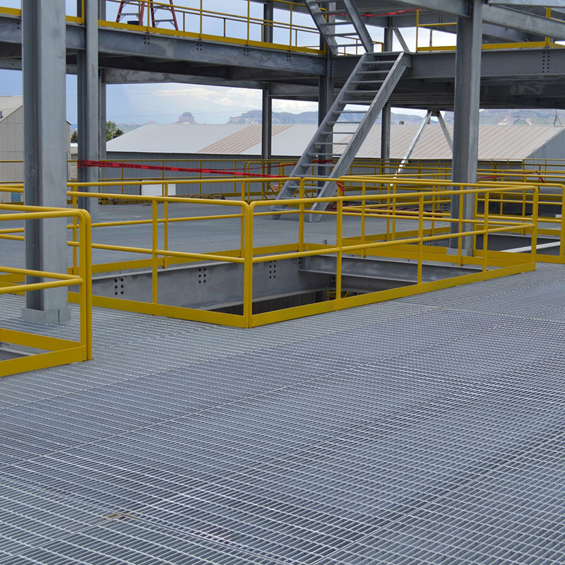 High-Quality Steel Grating Treads for Industrial Use