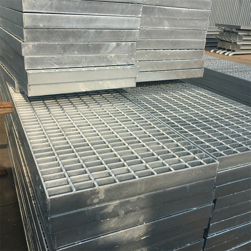 Durable Pressure Locked Steel Grating for Construction and Industrial Use