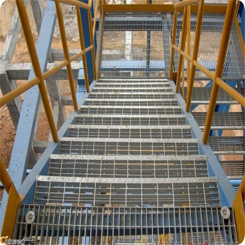 Hot Dip Galvanized Composite Steel Grating Grilles Stair Steps And Stair Treads