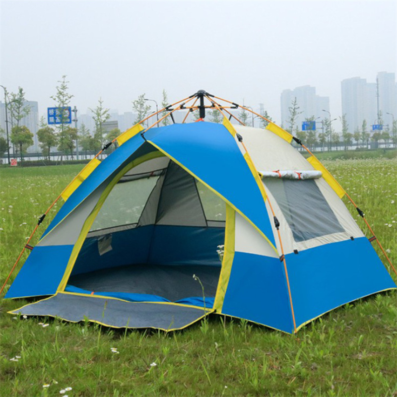 3-4 People Double Rainproof Hiking Mountaineering Luxury Glamping Rooftop Winter Ultralight Camping Tent