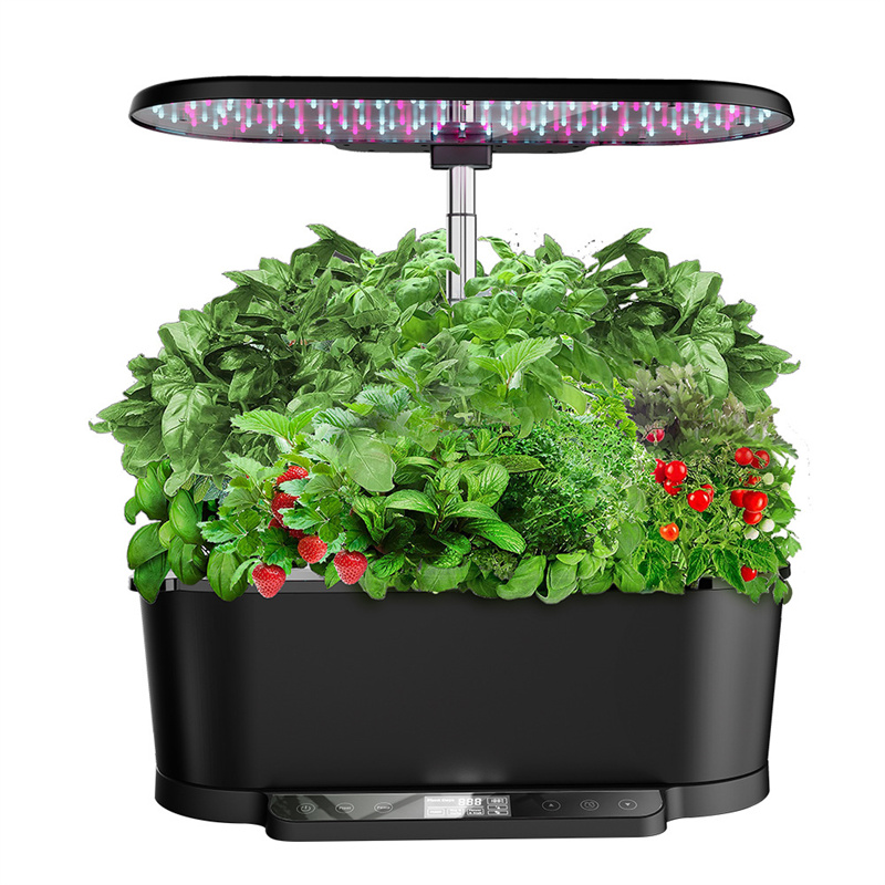 Hydroponics Growing System With LED Grow Light & Silent Fan System
