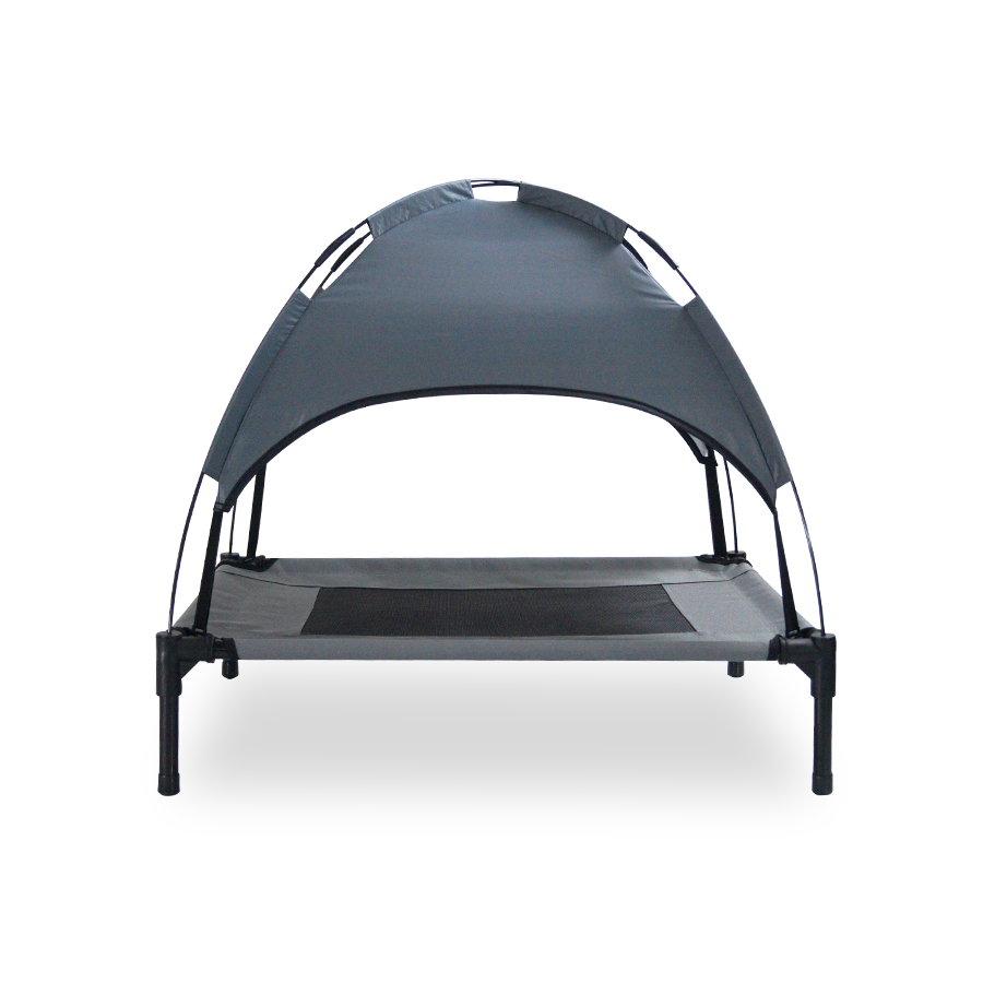 CB-PTN112PD Dog Tent Waterproof Roof With Elevated/Raised Dog Bed Stable Durable