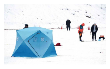 LP-IT1004 300D Oxford fabric portable ice shelter
