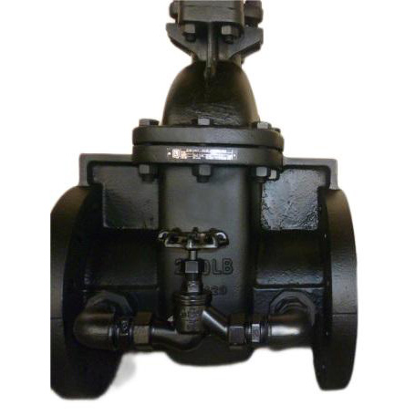 GAV-2106 250LB IRON GATE STOP VALVE WITH BY-PASS