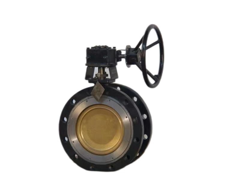 BUV-1103 DOUBLE FLANGED 2 ECCENTRIC HIGH PERFORMANCE BUTTERFLY VALVE 