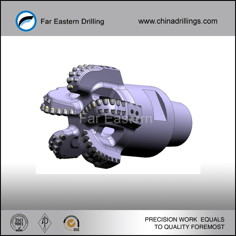 API factory of Reverse Circulation Rock Drilling PDC Bit