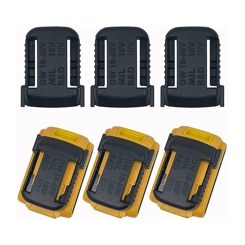  Urun Battery Hanger Battery Holder for Dewalt 18V to 60V, Milwaukee 18V, Black & Decker 18V