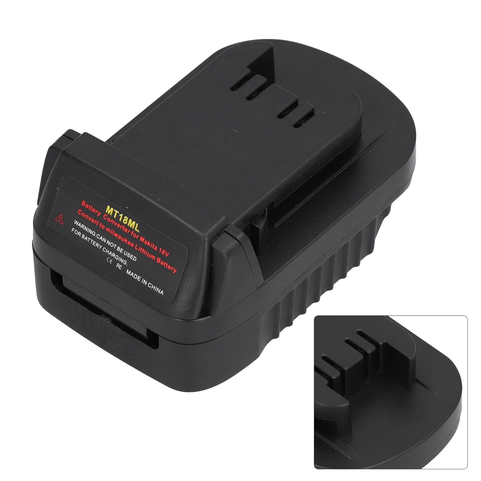 Urun MT18ML Battery Adapter for Makita 18V convert to Milwaukee Lithium 18V tool