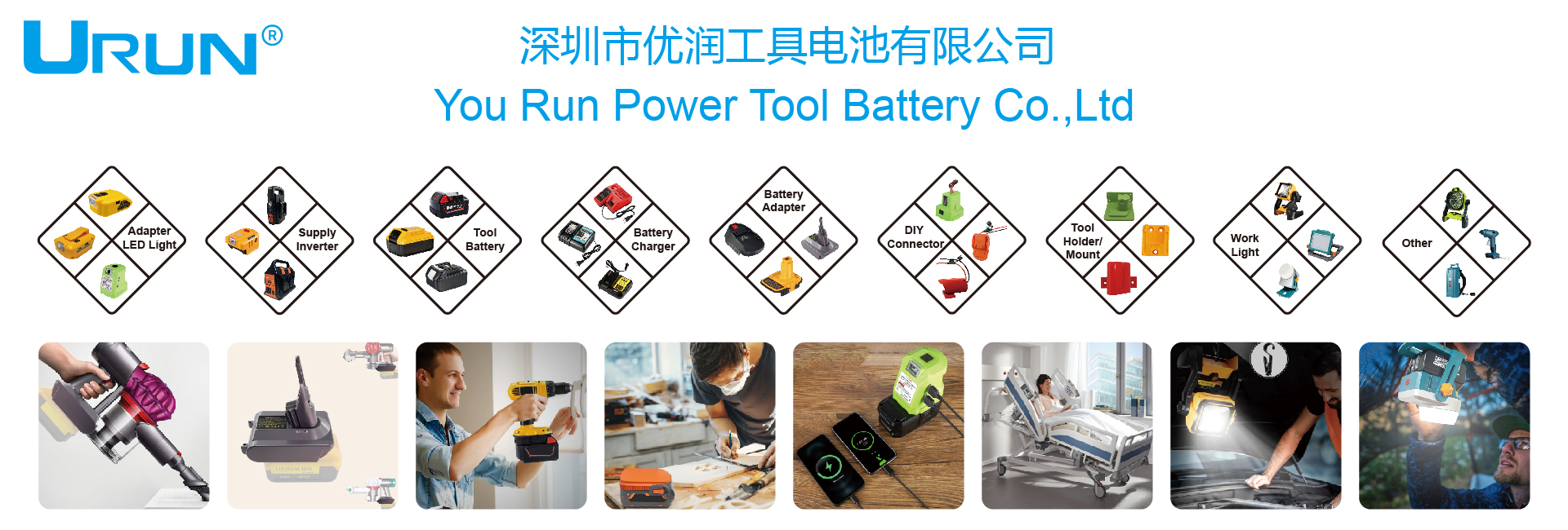 Power Tool, Electrical Tools, Rechargeable Battery - Yourun