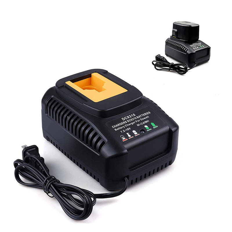 DC9310 Battery Fast Charger for Dewalt 7.2v-18v Ni-mh & Ni-cd Battery DW9057 DC9099 DC9096 DC9098 DC9038 DC9091 DW9072