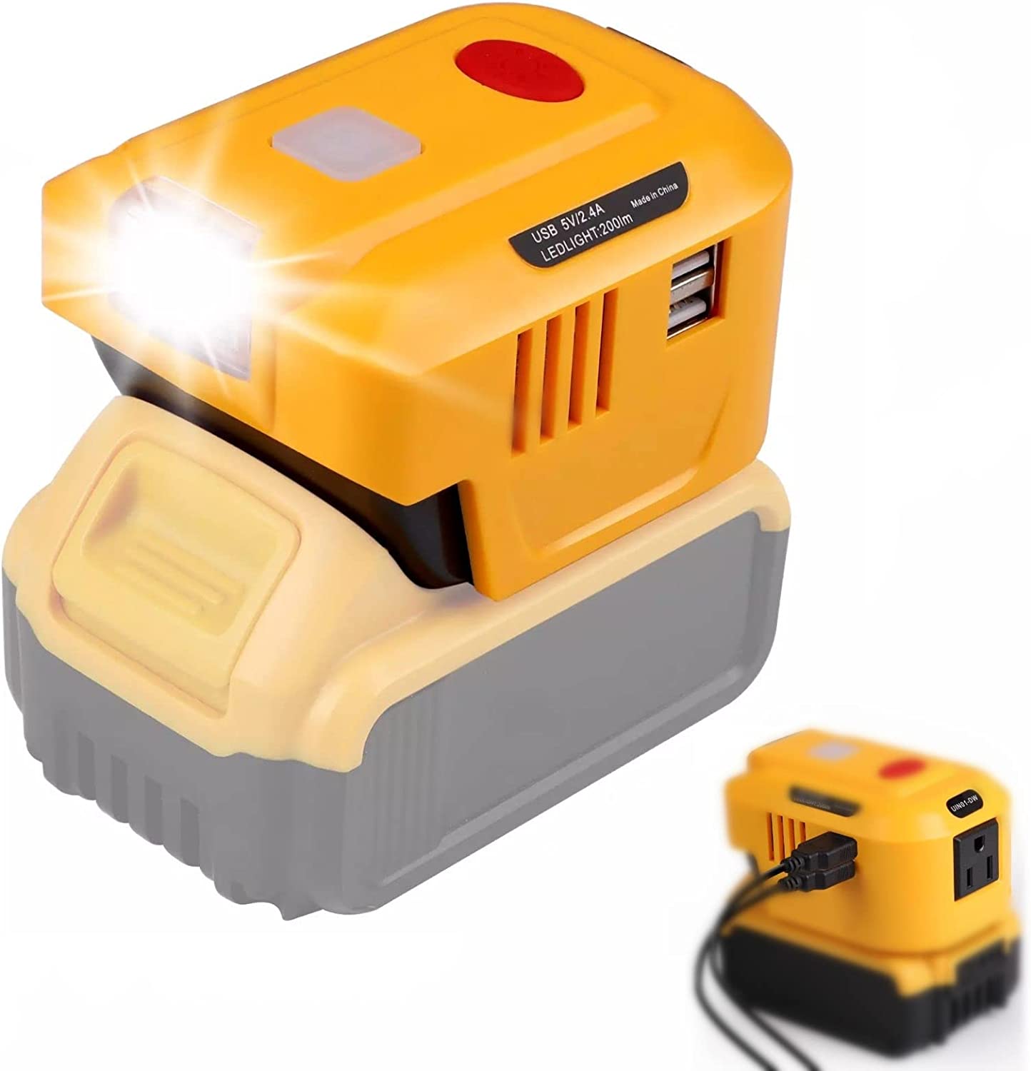 New Tool Battery Inverter with Pluggable Design Offers Versatile Functionality