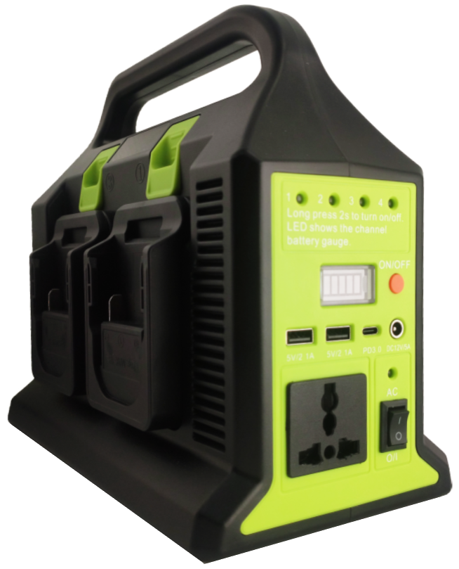 300W 4 channel Portable Power Supply Inverter