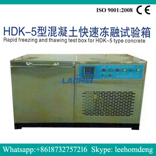 Concrete Rapid Freezing And Thawing Testing Machine