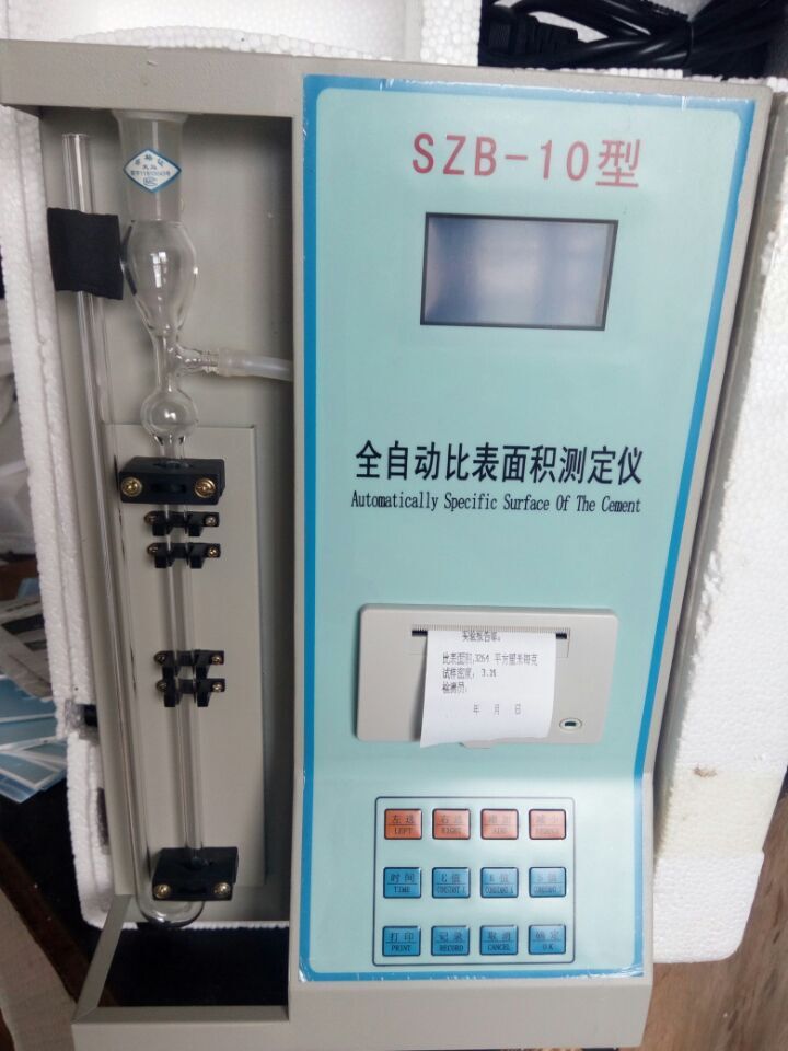 Cement specific surface area tester