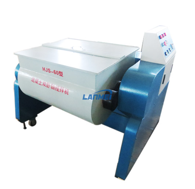 Twin Shaft Concrete Mixer for Laboratory