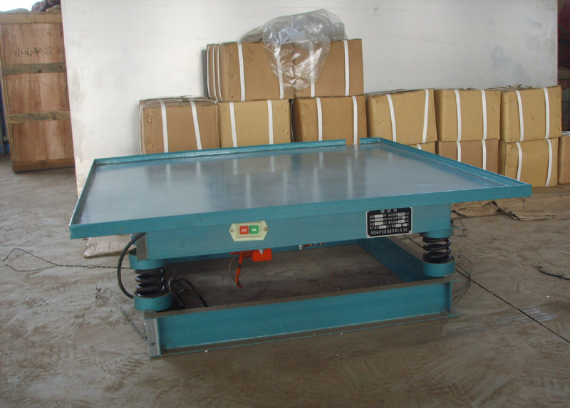 High Frequency Horizontal Vibration Table for Concrete Molds