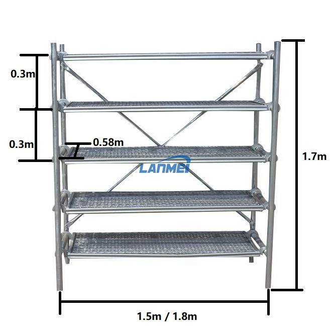 Standard Curing Room Scaffolding