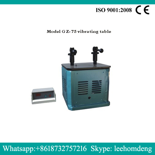 GZ-75 cement mortar vibration table