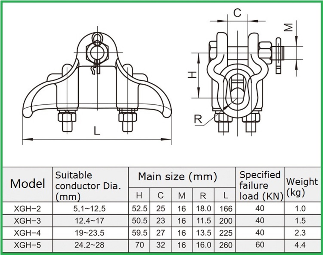  suspension clamp electric power fitting