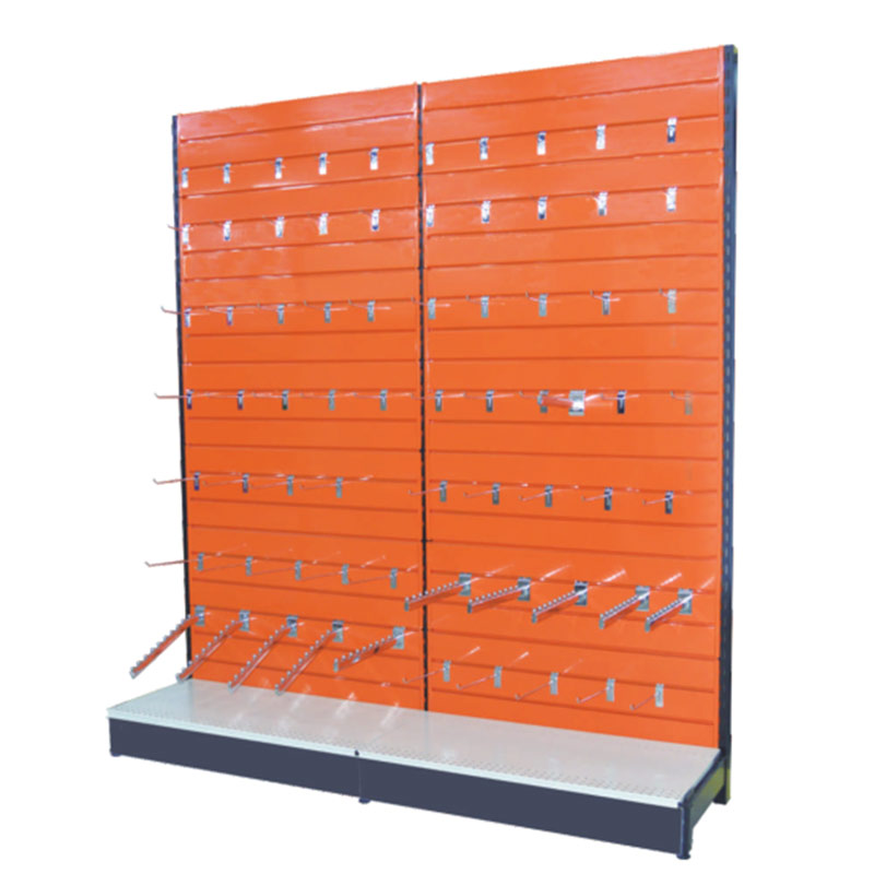 Metal slatwall backing shelf/Tools shelf