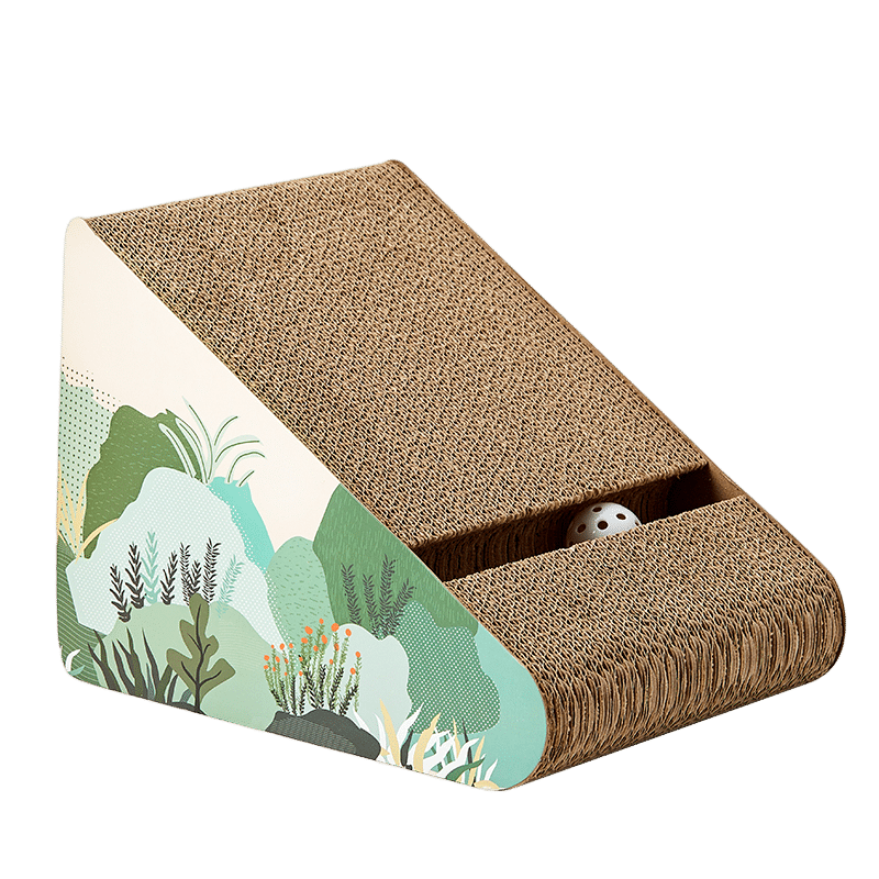 Premium Green Field Ramp Cat Scratching Board | Factory Direct Pricing