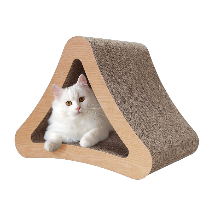 Triangular Cat Scratch Tunnel, Multi-Faceted, Temu/ Amazon Hot Sale