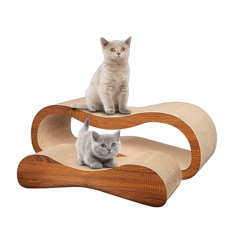 2 In 1 Oversized Cat Scratching Board Set Cat Bed, Cat Recliner, Temu/ Amazon Hot Sale