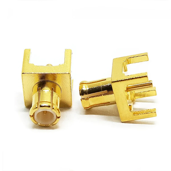 High Quality MCX Male straight Socket RF Coaxial Connector For PCB Mount