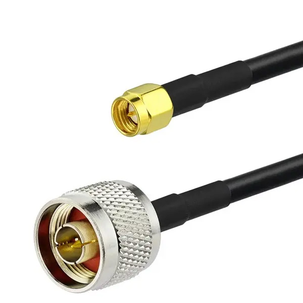 SMA Male To N Type Male Pigtail RF Coax Cable RG58 LMR195 LMR240 LMR400 For Wireless WLAN