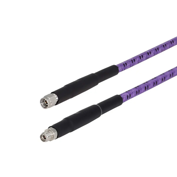 1.85mm Male To 1.85mm Female Test Cable 67GHz Low Loss Ruggedized Flexible Cable
