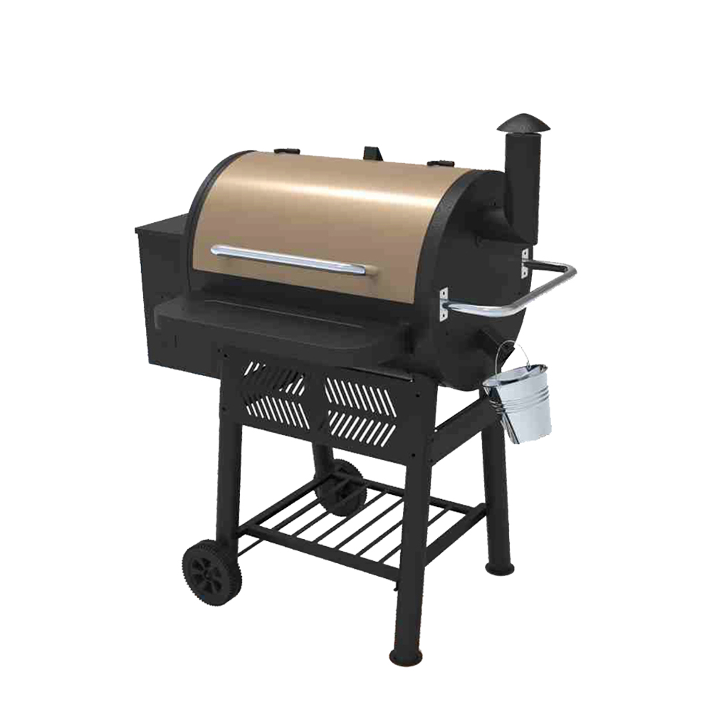 Outdoor pellet BBQ Grill for Picnic, Camping, Patio Backyard Cooking