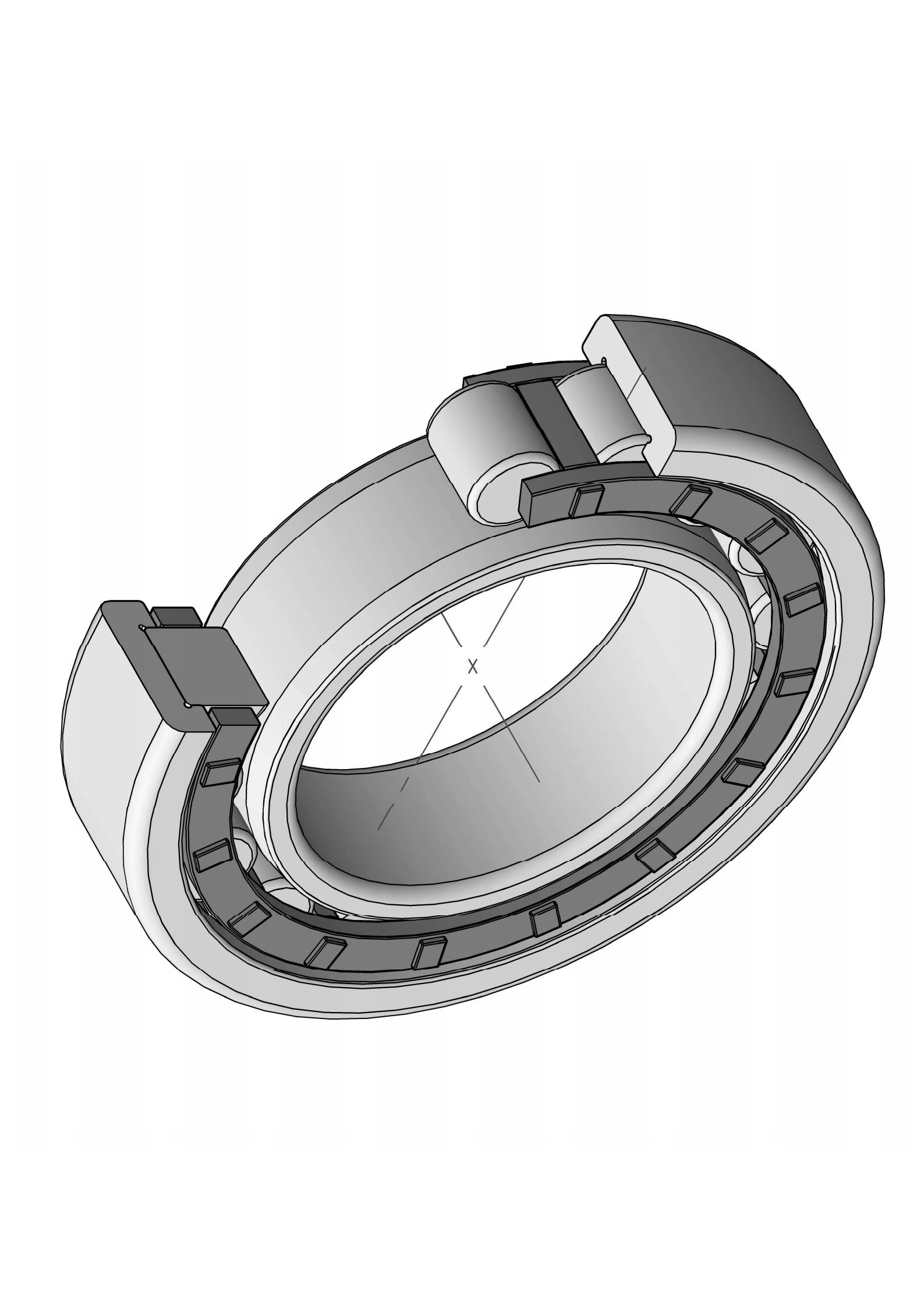 NU2316-E single row Cylindrical roller bearing