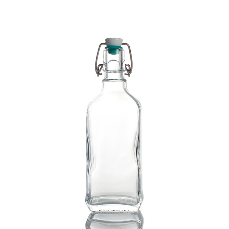 500ml 750ml extra flint high flint glass gin bottle with swing stoppers