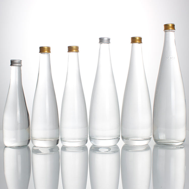 China factory 150ml 200ml 300ml 350ml Empty transparent extra flint beverage juice milk liquor Glass Bottle 
