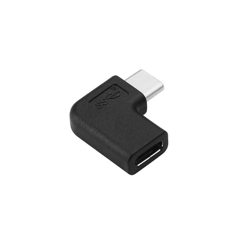 Vnew Hot Product High Quality Portable 90 Degree Usb Type C Male To Female Extension Adapter