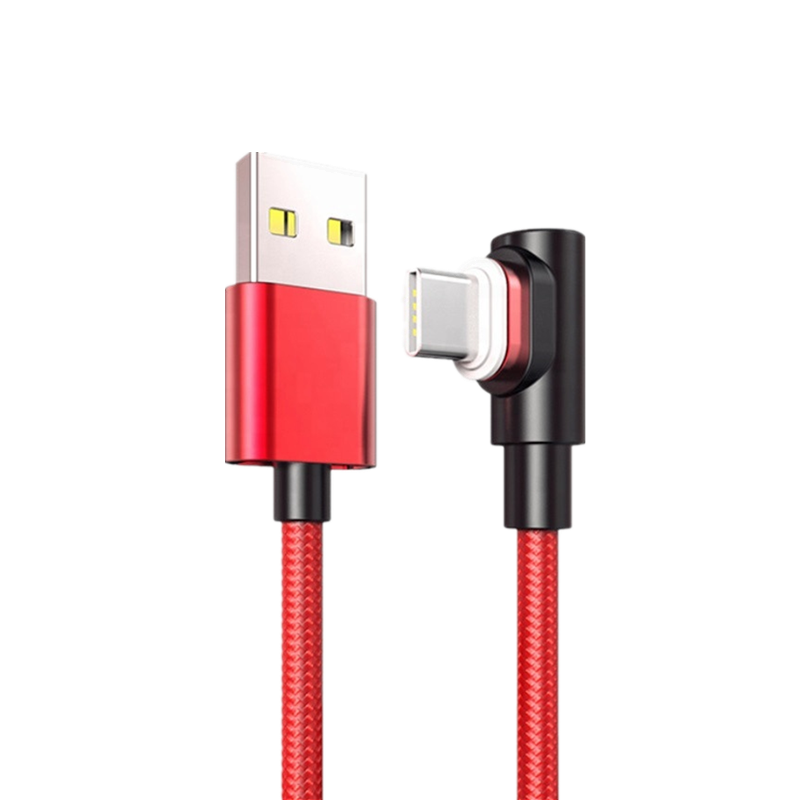  Vnew Hot Sell Multifunction 90 Degree Nylon Braid 3a Usb To Type C Micro 8pin Magnetic Cable For Mobile Phone